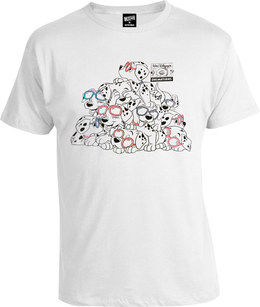 Футболка 101 Dalmatians Dogs in Glasses