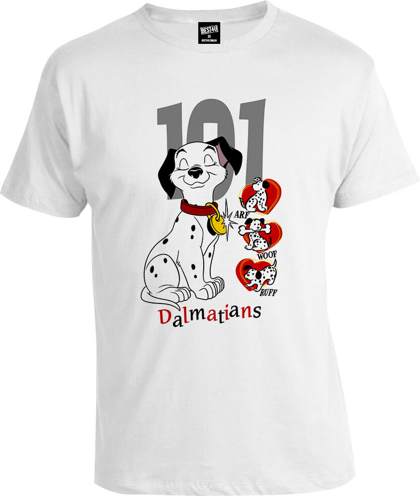 Футболка 101 Dalmatians Woof