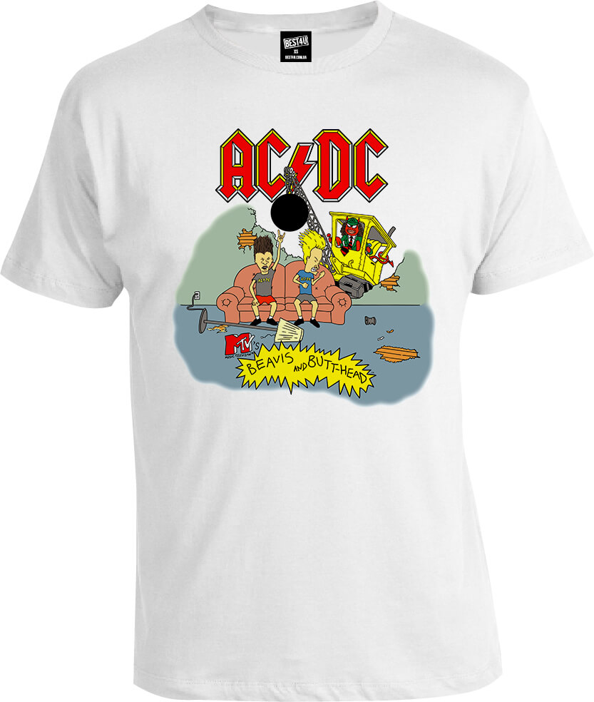 Футболка AC/DC Beavis And Butt-Head