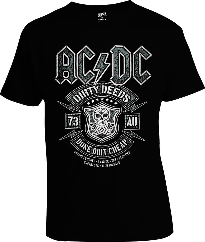 Футболка AC/DC Dirty Deeds Black