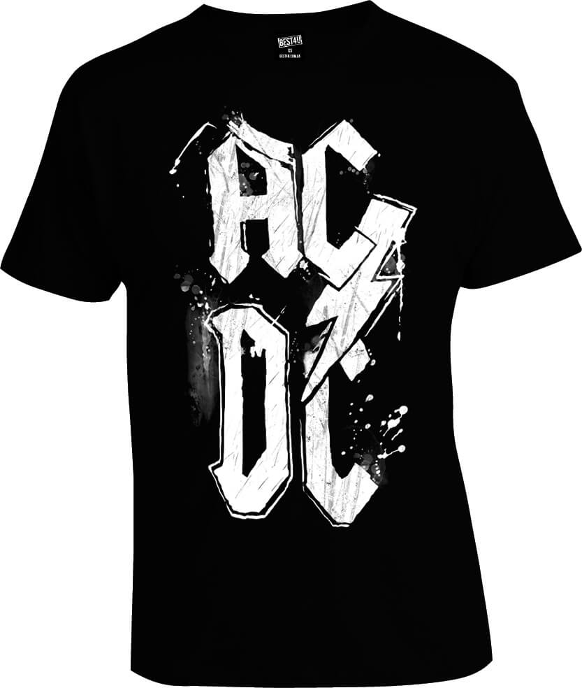 Футболка AC/DC Dirty Logo Black