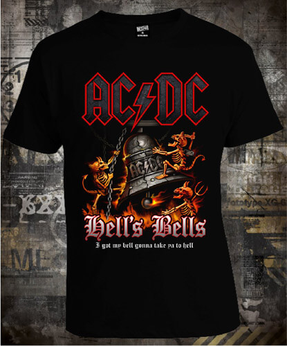 Футболка AC/DC Hells Bells муж L