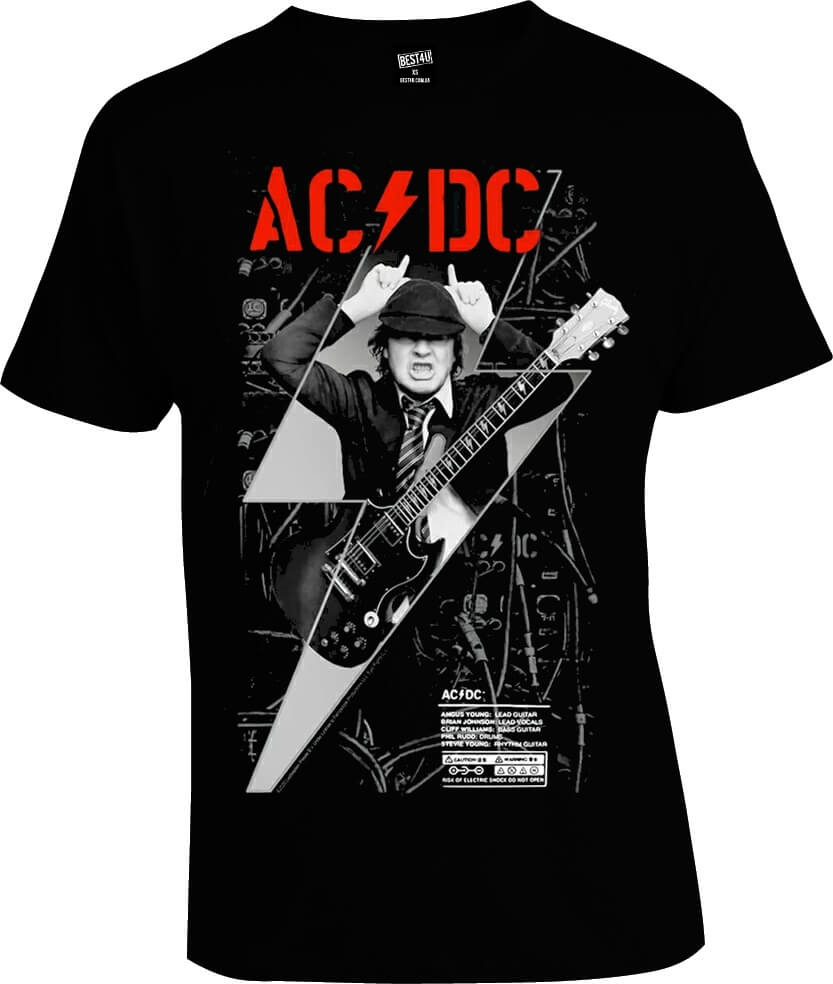 Футболка AC/DC PWR UP Angus Young