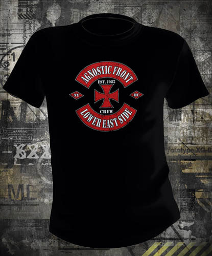 Футболка Agnostic Front Club Patches муж S