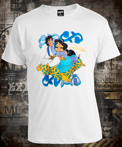 Футболка Aladdin and Jasmine