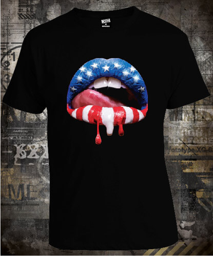 Футболка American Lips