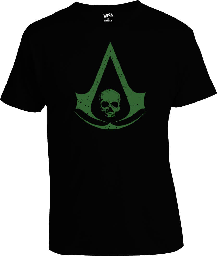 Футболка Assassins Creed Black Flag Logo