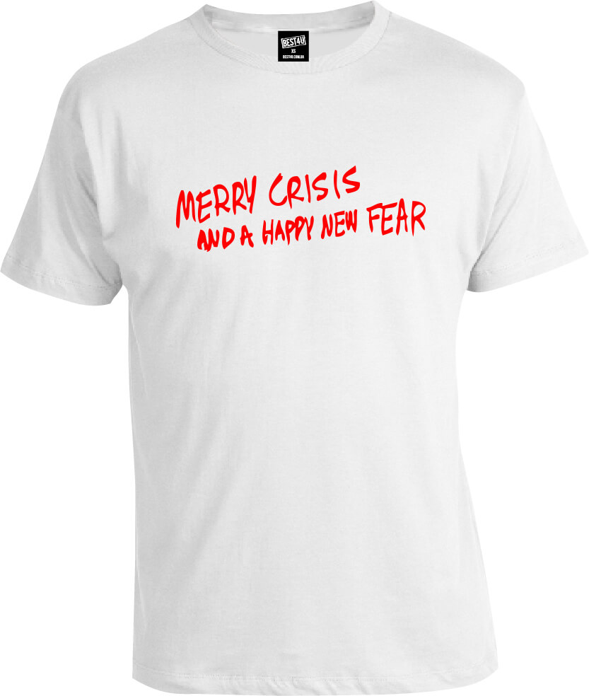 Футболка Banksy Merry Crisis