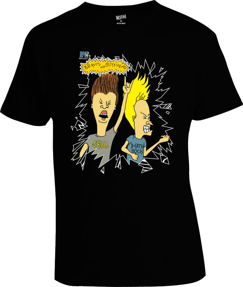 Футболка Beavis and Butt-Head Rock