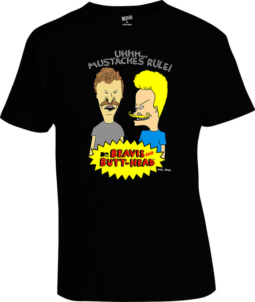 Футболка Beavis and Butt-Head Mustaches