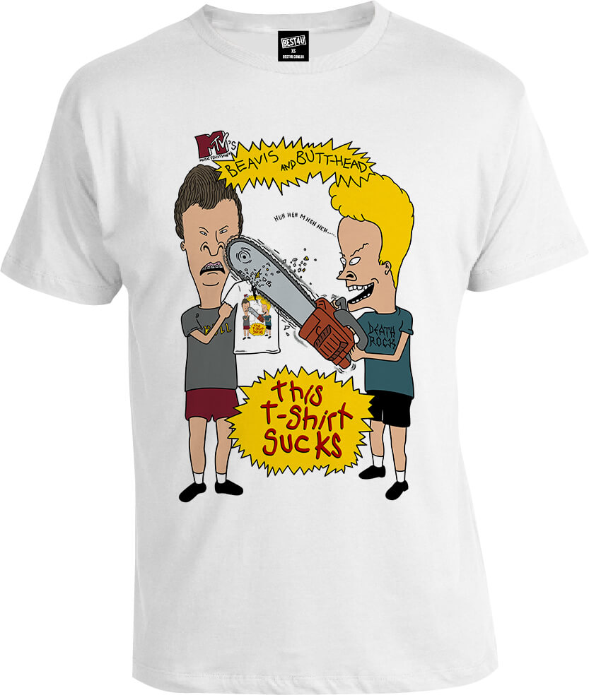 Футболка Beavis and Butt-Head This Shirt Sucks