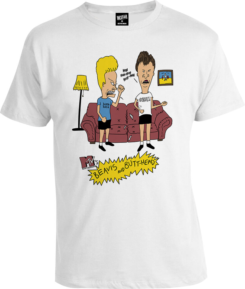 Футболка Beavis and Butt-Head at Home