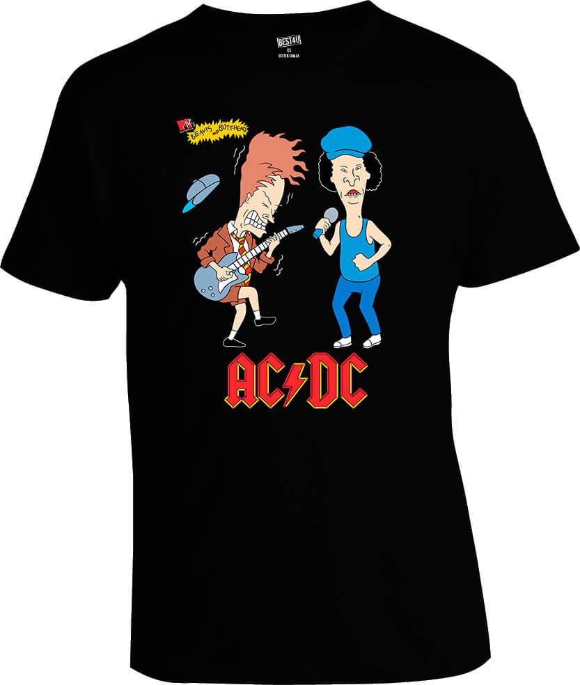 Футболка Beavis and Butt-Head AC/DC