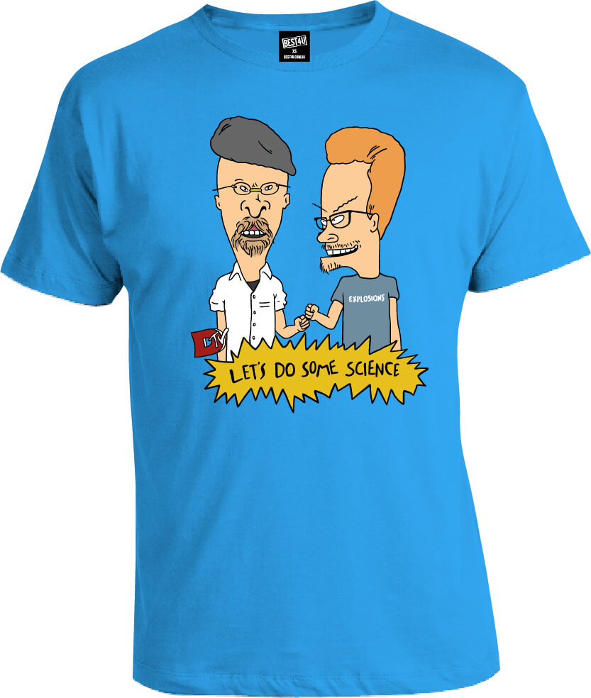 Футболка Beavis and Butthead Let's Do Some Science