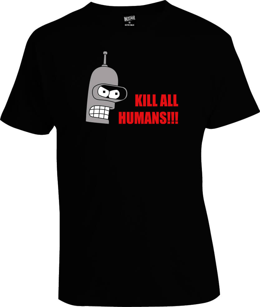 Футболка Bender Kill All Humans