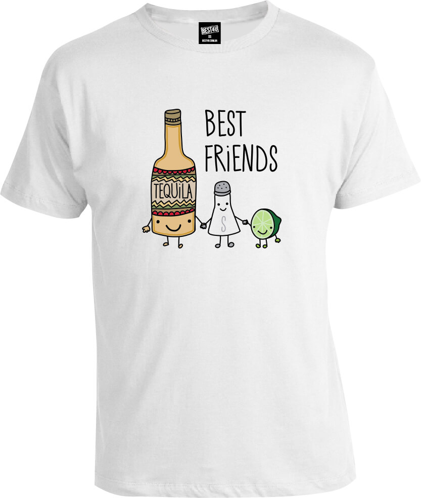 Футболка Best Friends Tequila Salt Lime муж М