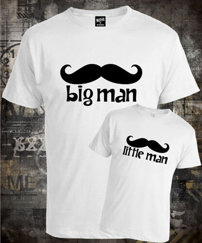 Футболка Big Man Little Man Комплект