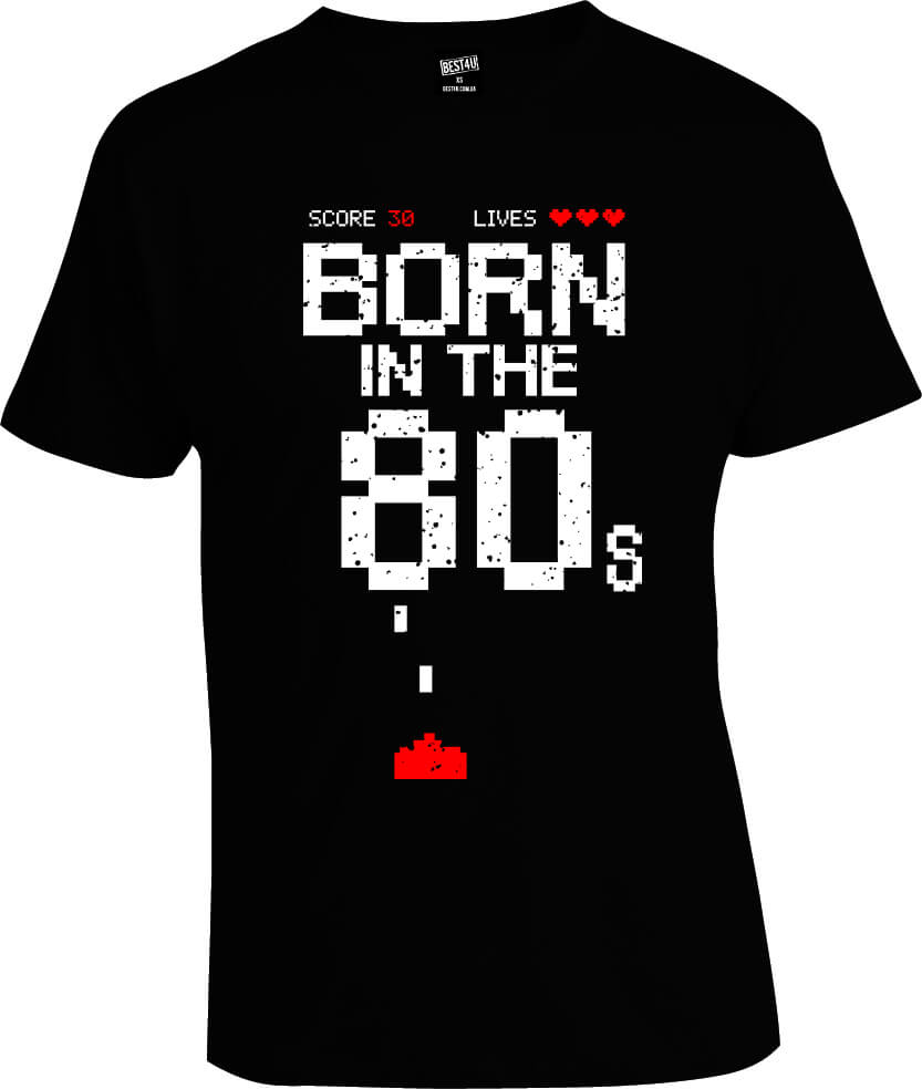 Футболка Born In The 80s
