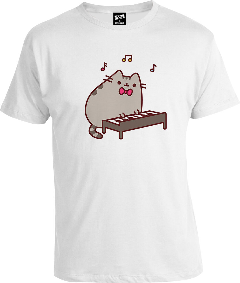 Футболка Cat Piano