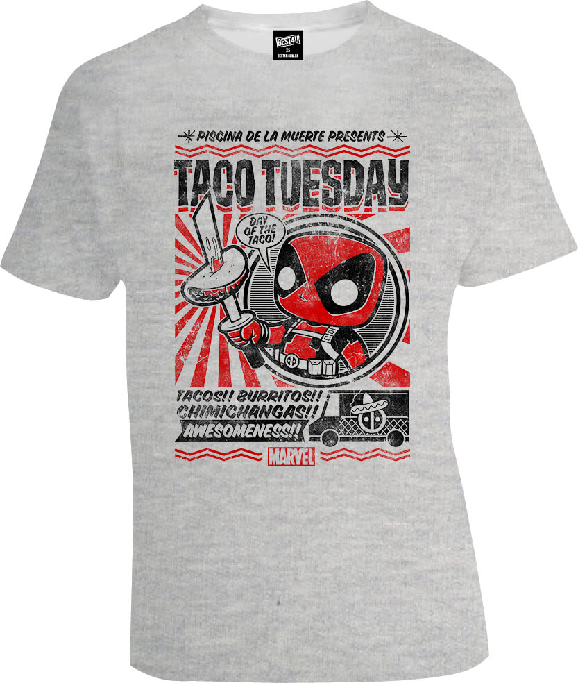 Футболка Deadpool Taco Tuesday