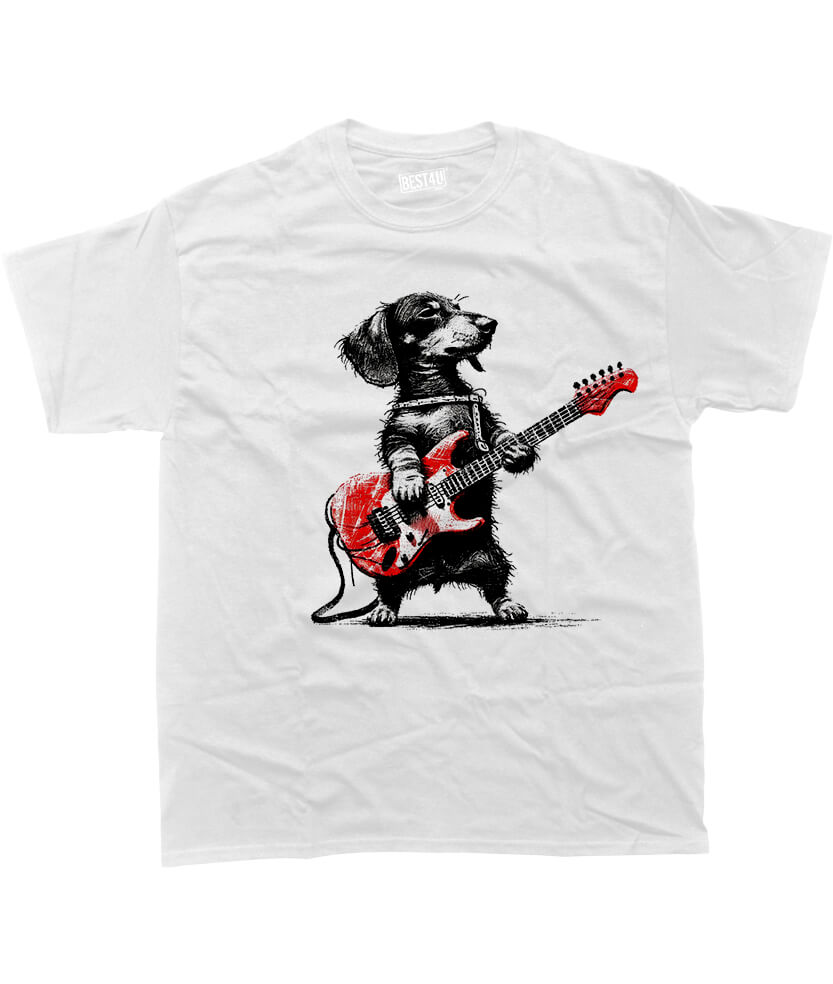 Футболка Dog with Guitar