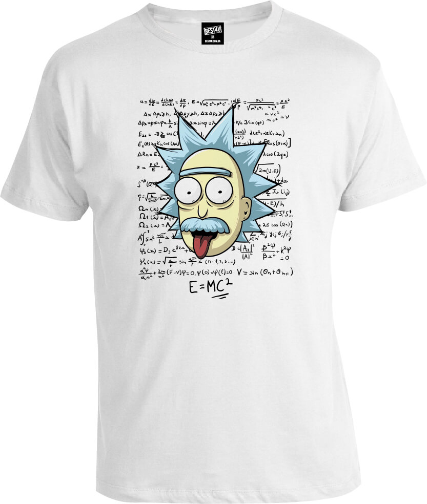 Футболка Einstein Rick Sanchez