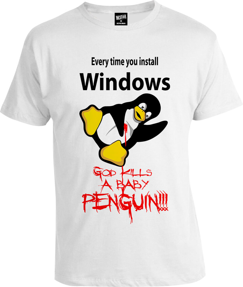 Футболка Every Time You Install Windows