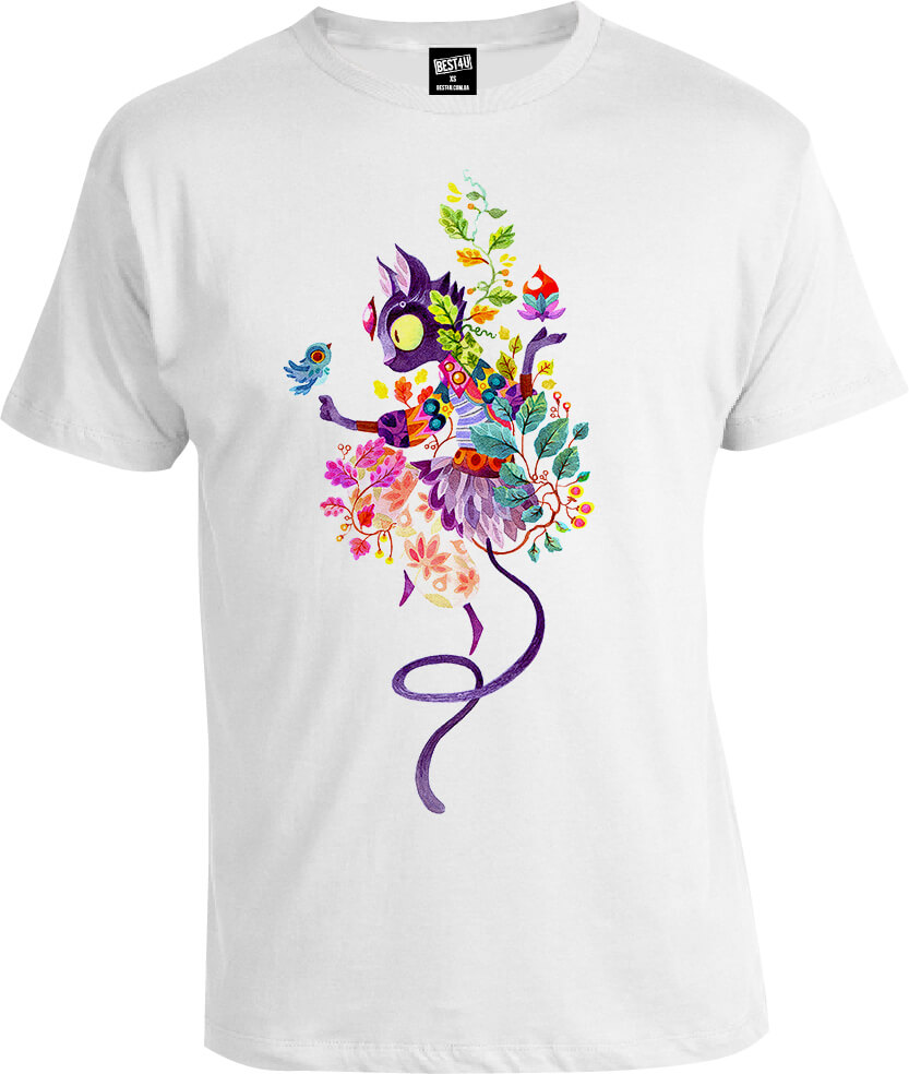 Футболка Flower Cat