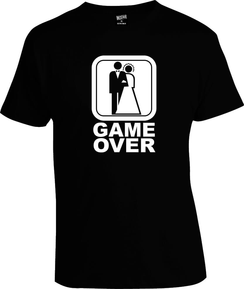 Футболка Game over