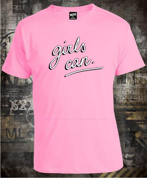 Футболка Girls can