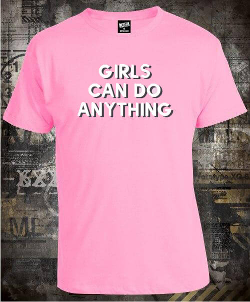 Футболка Girls can do anything