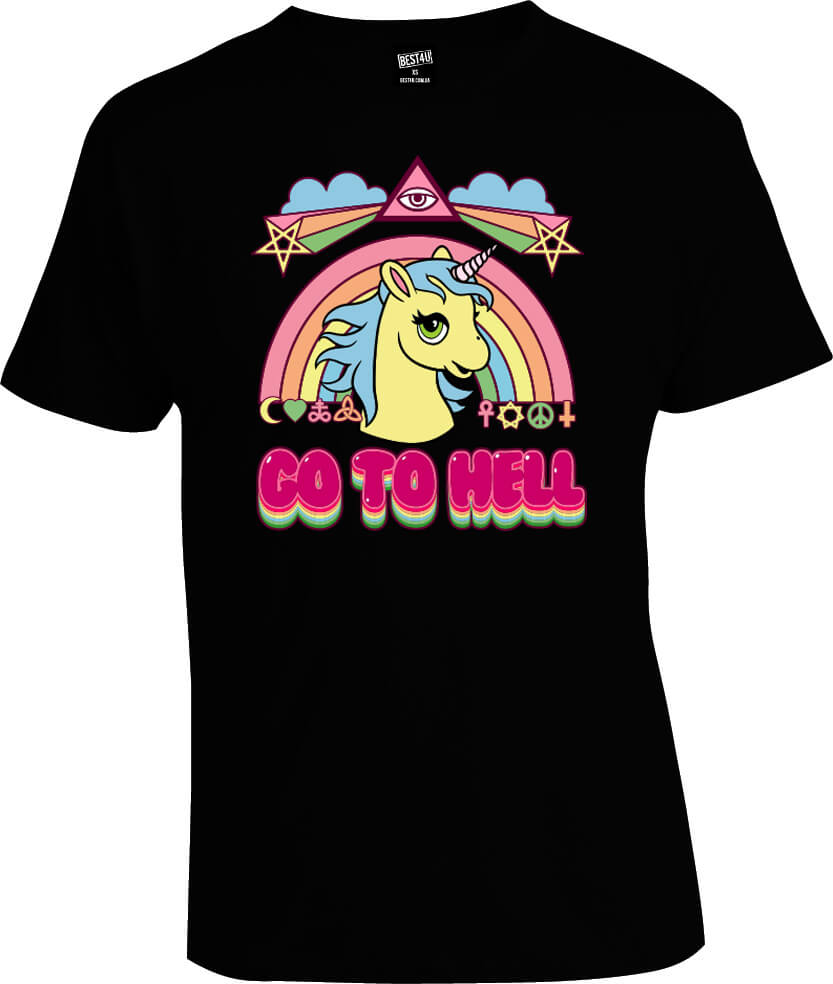 Футболка Go To Hell Black