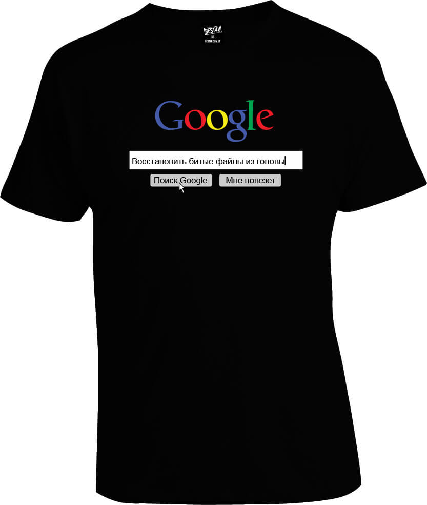 Футболка Google