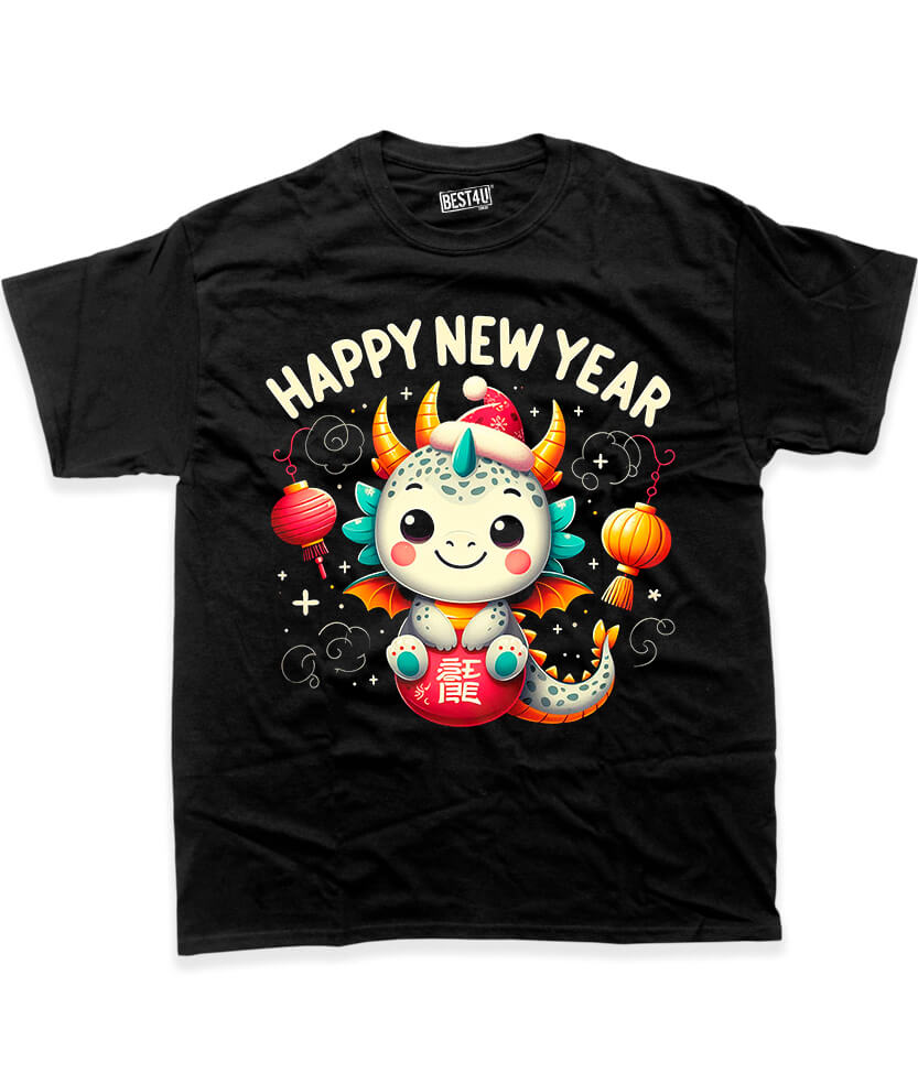 Футболка Happy New Year Dragon