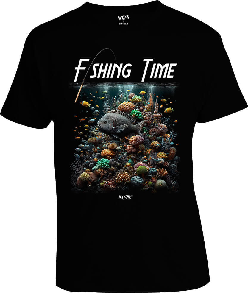 Футболка Holy Shirt Fishing Time