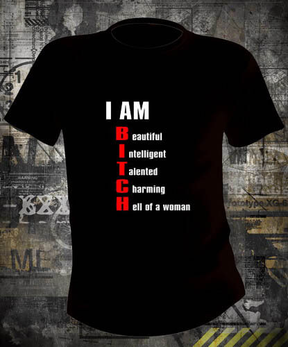 Футболка I am BITCH