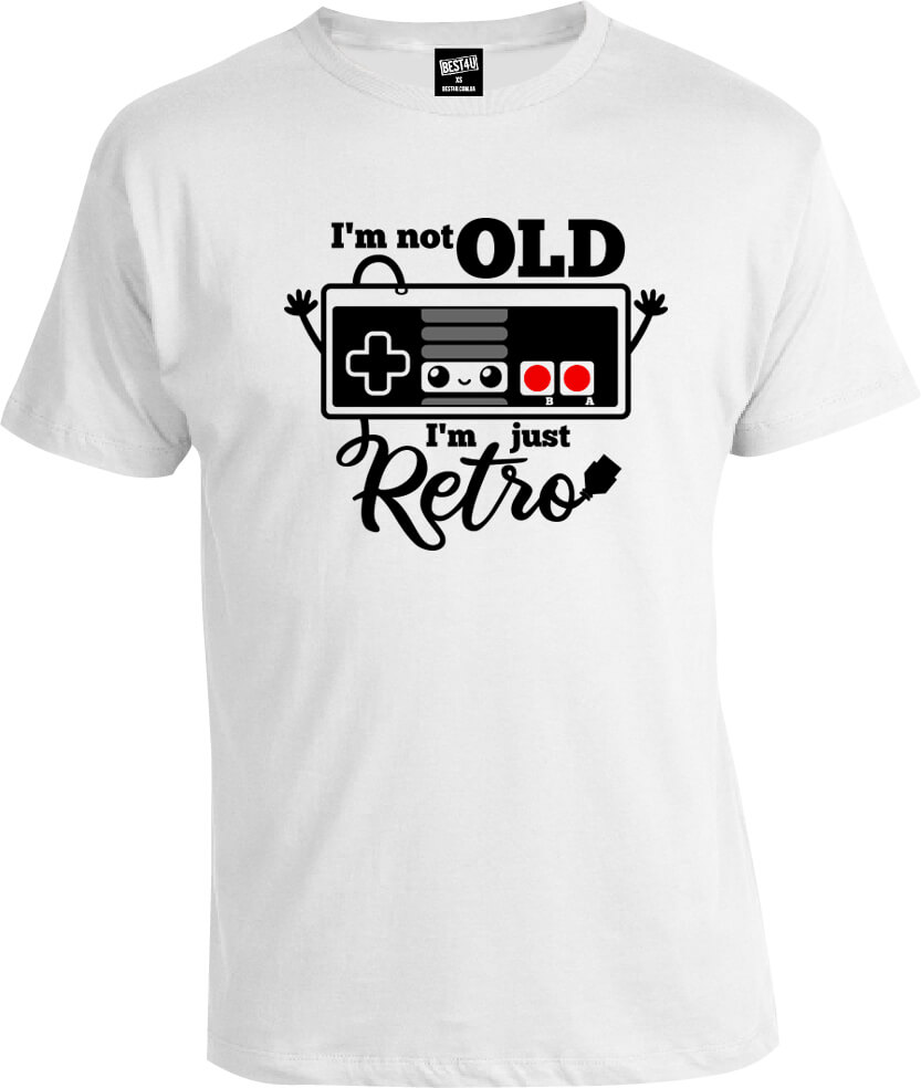 Футболка I'm Not Old I'm Just Retro