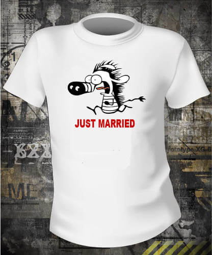Футболка Just Married