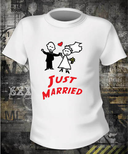 Футболка Just Married