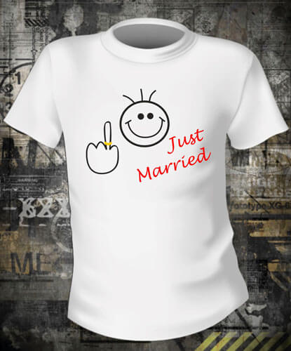 Футболка Just Married