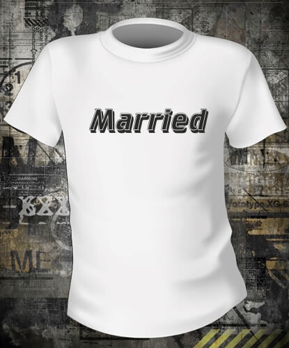 Футболка Just Married Парная