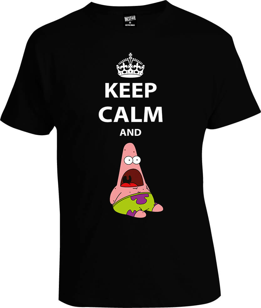 Футболка Keep Calm And Patrick