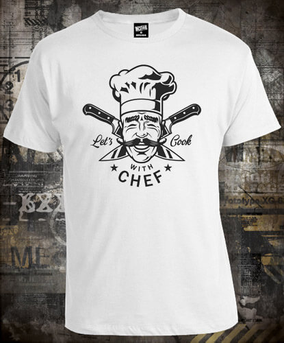 Футболка Let's Cook with Chef