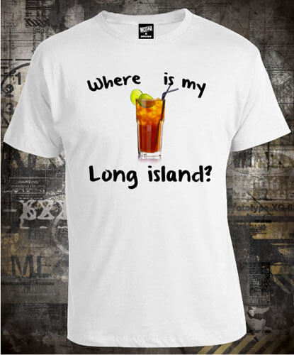 Футболка Where is My Long Island