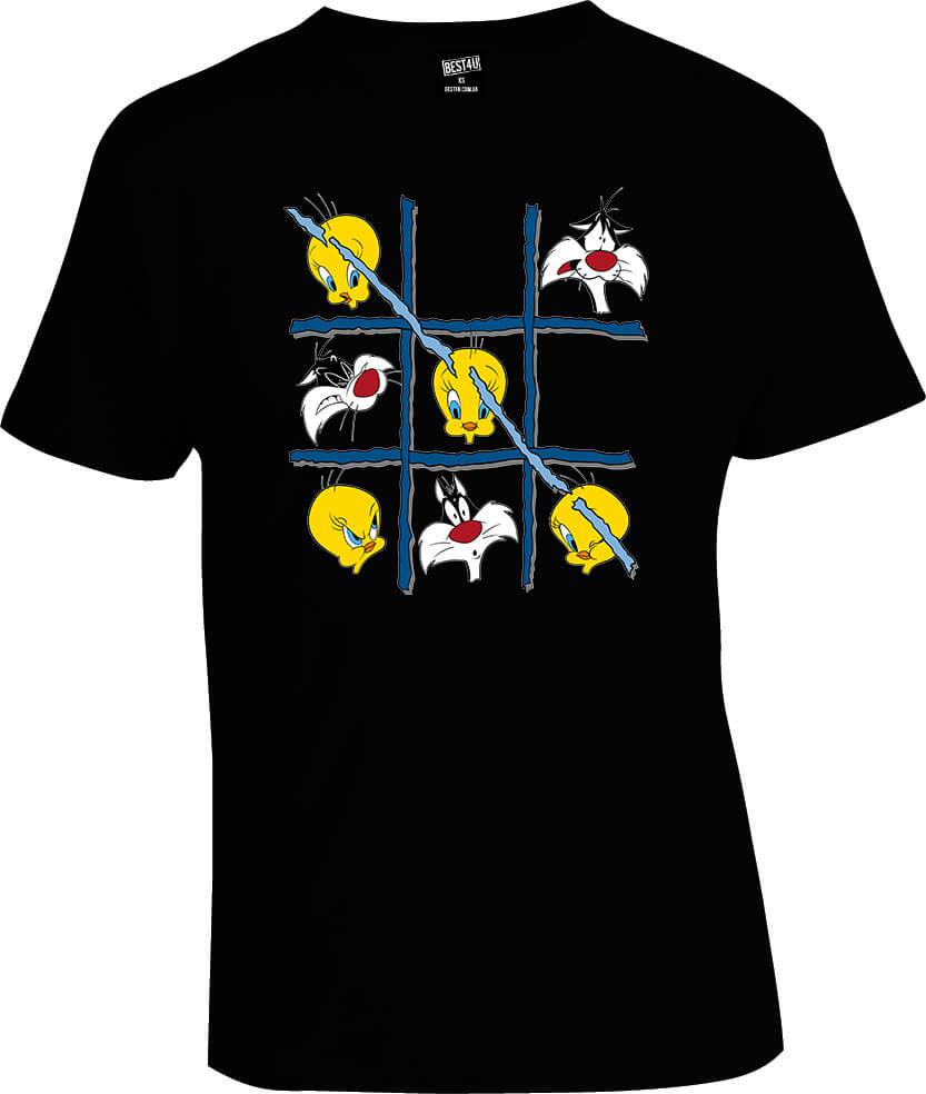 Футболка Looney Tunes Tic Tac Toe
