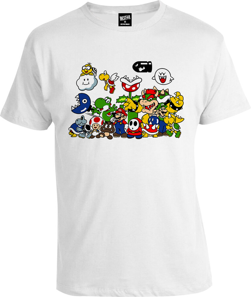 Футболка Mario Characters