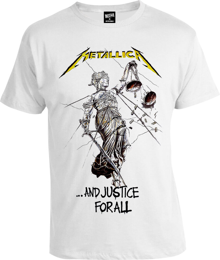 Футболка Metallica And Justice For All