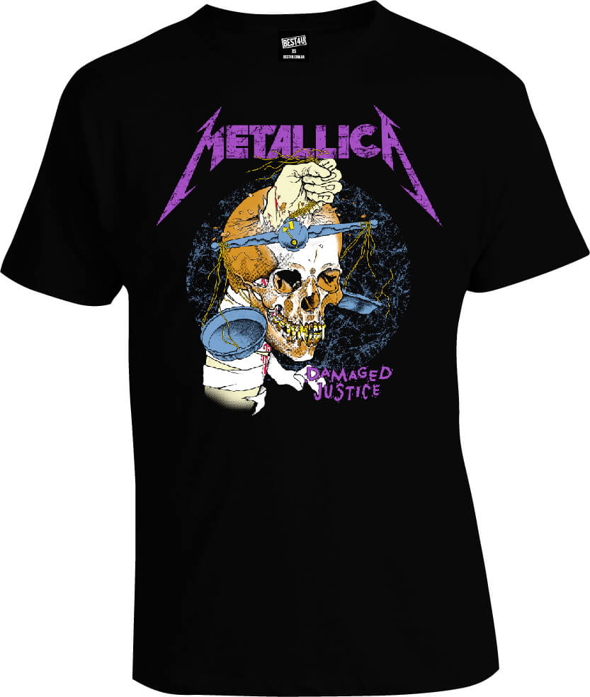 Футболка Metallica Damaged Justice