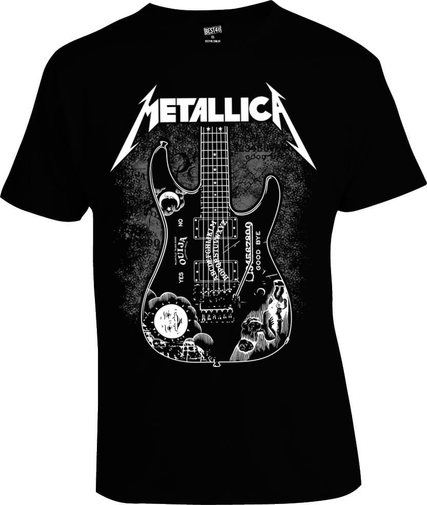 Футболка Metallica Guitar Kirk