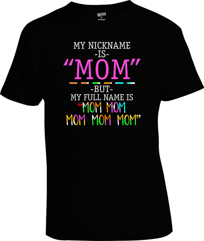 Футболка My Name is Mom